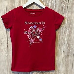 🛍️BOGO FREE American Girl Charlotte t-shirt size M 10-12